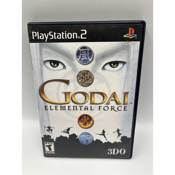 GoDai: Elemental Force (Sony PlayStation 2, 2002) Complete In Box - Picture 1 of 9